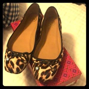 Tory Burch Leopard Ballet Flats